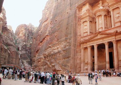 السياح الفلسطينين ثاني اكثر الزوار للأردن في 2018