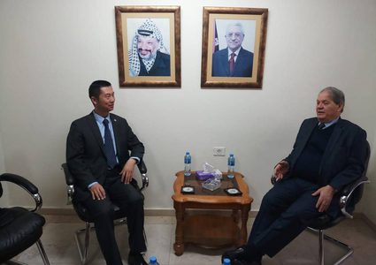 الصين تجدد دعمها للقضية الفلسطينية ولحقوقه المشروعة