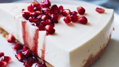 تشيز كيك بالرمان