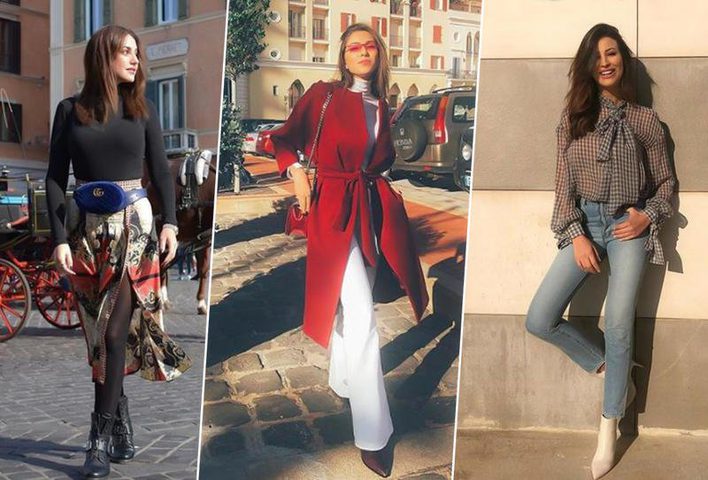 أفكار أزياء صباحية كاجوال من النجمات العربيات