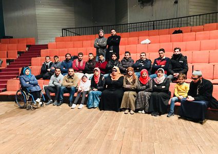 الأكاديمية الاولى لتدريس الفن تجمع بين ذوي الإعاقة وغيرهم