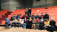 الأكاديمية الاولى لتدريس الفن تجمع بين ذوي الإعاقة وغيرهم