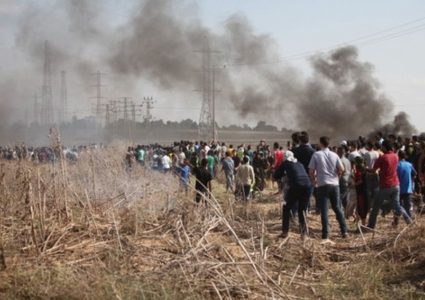 إصابة شاب برصاص الاحتلال شرق خان يونس