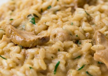 روزيتو بالكريمة والدجاج