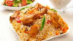 طريقة عمل البرياني الملون