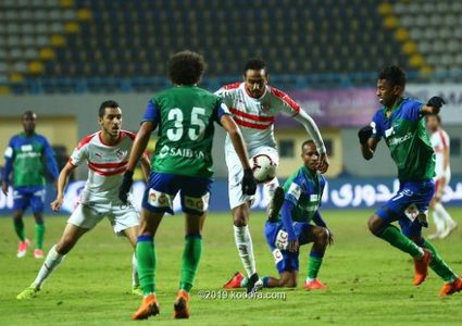 الزمالك يستعرض عضلاته أمام المقاصة
