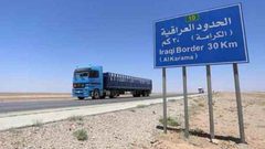 بدء دخول الشاحنات الأردنية للعراق