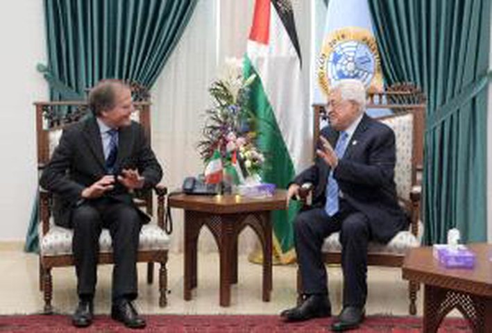 الرئيس يستقبل وزير الخارجية الايطالي