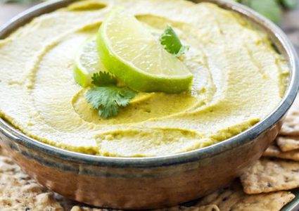 حمص الأفوكادو الصحي