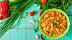 طريقة طبخ الفاصوليا البيضاء بدون نقع