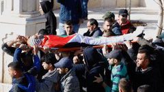 تشييع جثمان الشهيد رياض شماسنة
