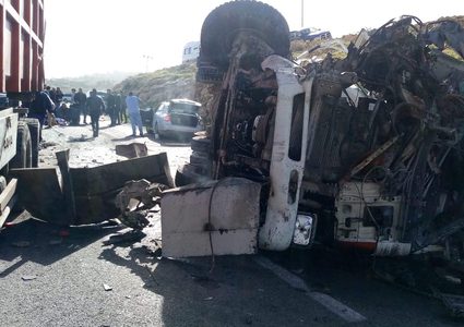 إصابات خطيرة في حادث سير مروع في تقوع