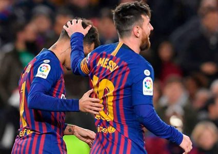 كوتينيو المتعثر يشكر ميسي على "حركة الثقة" أمام إشبيلية