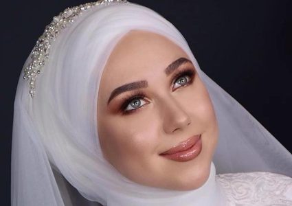 لفات حجاب تركية للعروس من إنستقرام