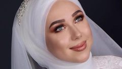 لفات حجاب تركية للعروس من إنستقرام