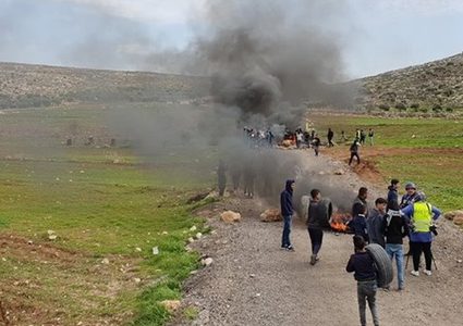 إصابات بالرصاص وبالاختناق بمواجهات مع الاحتلال في المغير