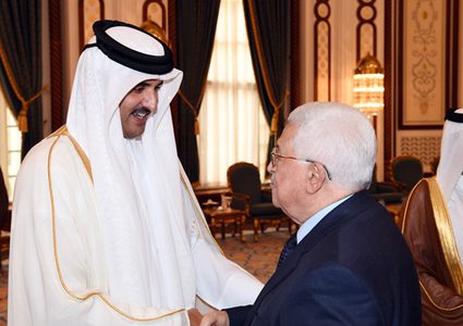 الرئيس يهنئ أمير قطر بفوز منتخب بلاده ببطولة كأس أمم آسيا