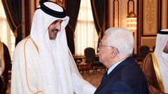الرئيس يهنئ أمير قطر بفوز منتخب بلاده ببطولة كأس أمم آسيا