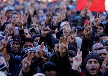 احتجاجات مغربية للمطالبة بإطلاق سراح موقوفين