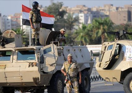 الجيش المصري يعلن مقتل 8 مسلحين بمنطقة حدودية