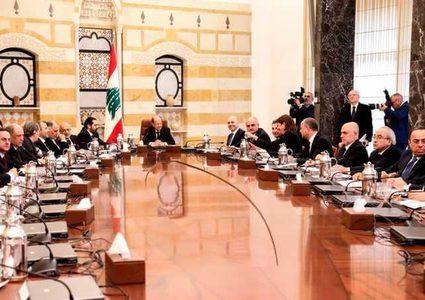 الحكومة اللبنانية تعقد أولى جلساتها لصياغة البيان الوزاري