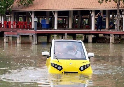 لمواجهة موجات المد العاتية..تايلاند تصمم سيارة "تسونامي"