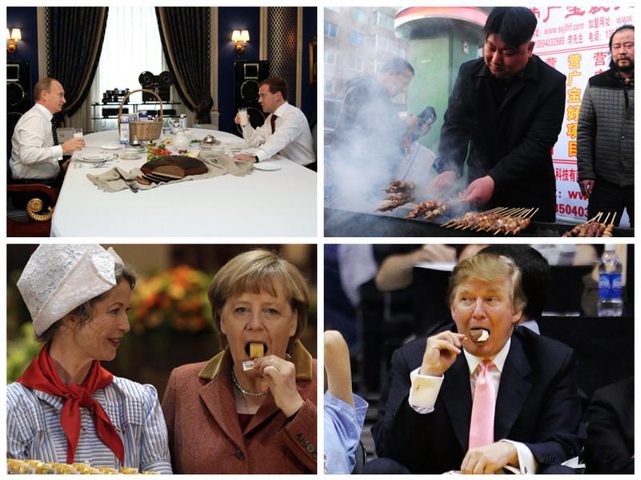 تعرف على أطعمة الزعماء المفضلة.. "صور"