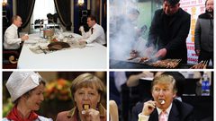 تعرف على أطعمة الزعماء المفضلة.. "صور"