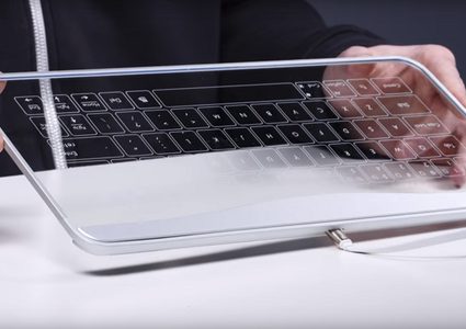 "لوحات مفاتيح زجاجية" ستعطي حواسب "آبل" قدرات فائقة!