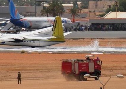 محاولة اختطاف طائرة تابعة للخطوط الجوية السودانية