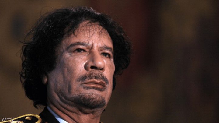 عندما شوهد القذافي حيا "قبل عدة أيام"