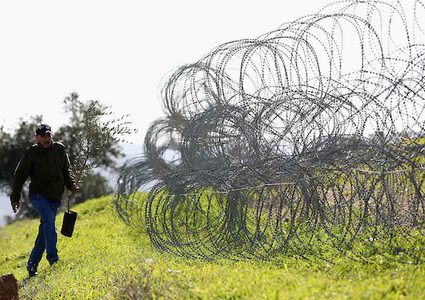 الاحتلال يمنع طلاب مدرسة بورين من زراعة أشجار الزيتون