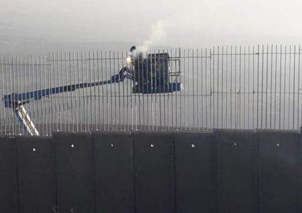 الاحتلال يستأنف العمل بالجدار  على حدود لبنان