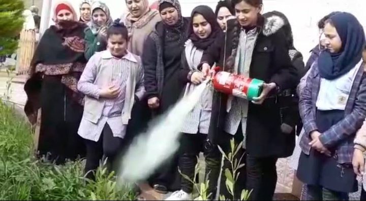 اخلاء و سلامة عامة لـ 350 طالب وطالبة