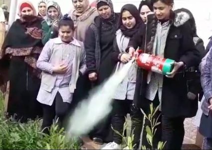 اخلاء و سلامة عامة لـ 350 طالب وطالبة