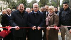الحمدالله يفتتح مبنى وزارة التربية والتعليم الجديد (يافا)