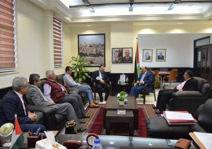 الوزير الحساينة في قلقيلية