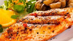 دجاج مشوي بالتوابل الحارة للرجيم