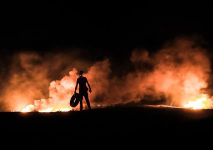 انطلاق فعاليات الارباك الليلي شرق غزة