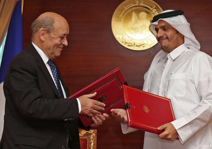 قطر وفرنسا توقعان اتفاق حوار استراتيجي يشمل سوريا