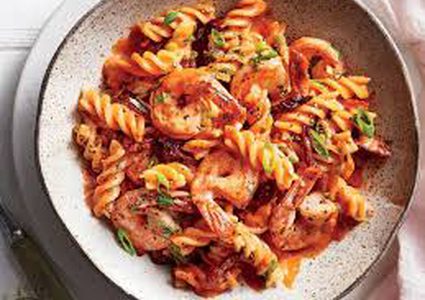 طريقة عمل باستا الروبيان