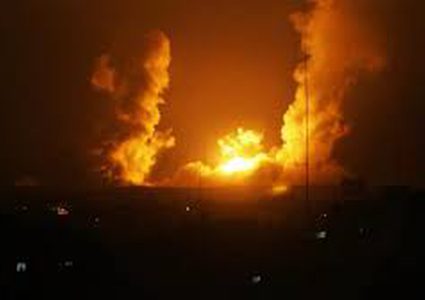 قصف اسرائيلي يستهدف القنيطرة غرب سوريا