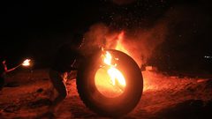 انطلاق فعاليات الارباك الليلي وسط القطاع