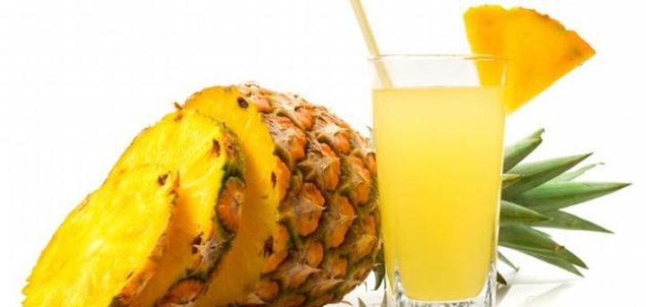 فوائد عصير الأناناس