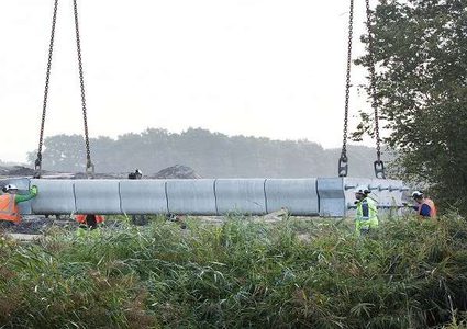طباعة أطول جسر من الخرسانة بطابعة ثلاثية الأبعاد
