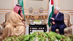 الرئيس يلتقي ولي العهد السعودي