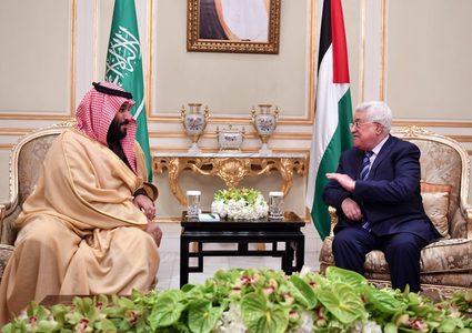 الرئيس يلتقي ولي العهد السعودي