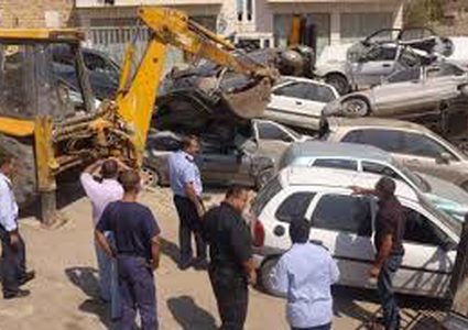 الشرطة تتلف 270 مركبة ودراجة غير قانونية في جنين