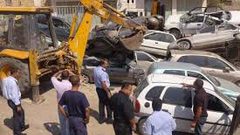 الشرطة تتلف 270 مركبة ودراجة غير قانونية في جنين