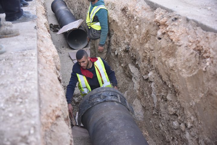 مشروع "شريان الحياة" لتأمين مياه نابلس للسنوات العشر القادمة